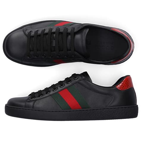 gucci black.sneakers|black Gucci sneakers on sale.